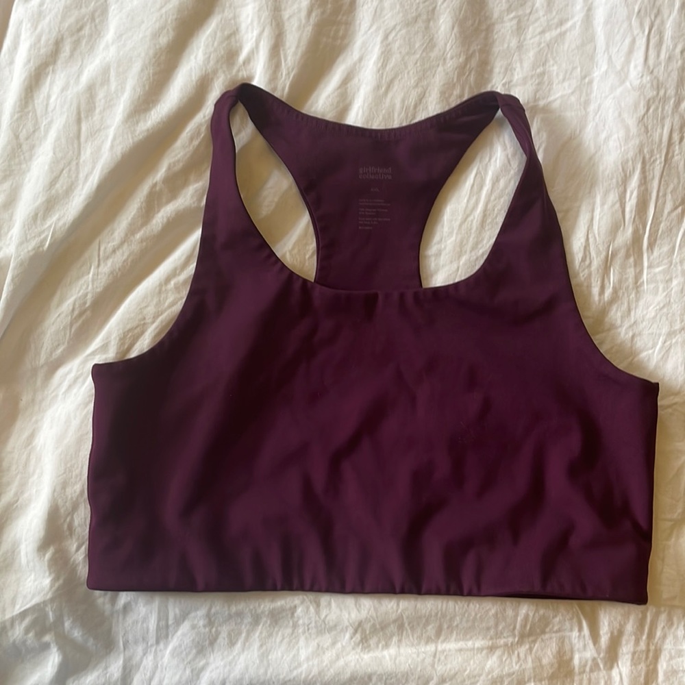 Unworn Girlfriend Collective Sports Bra